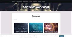 Desktop Screenshot of esoterik-workshops.de